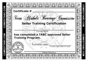 TABC Liquor License and permit service